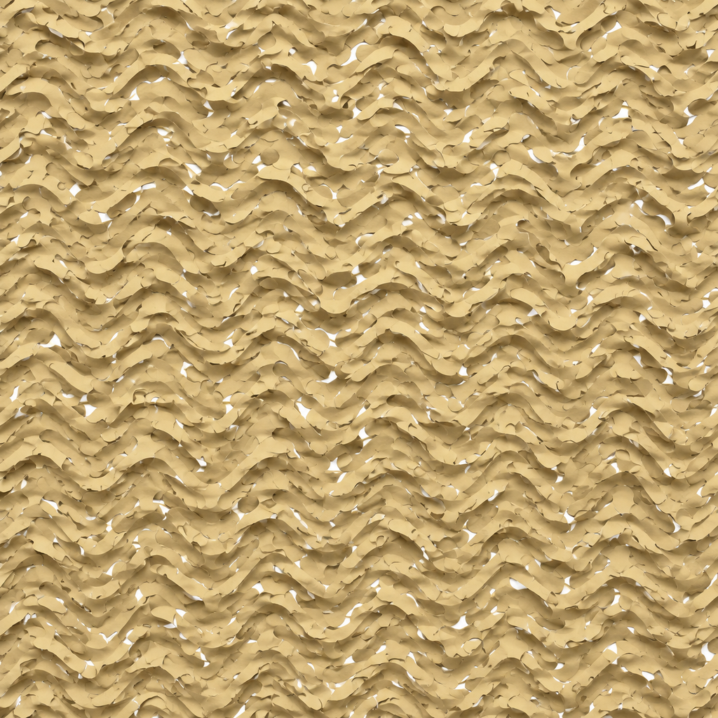 Shade Sail – Sand Camouflage Netting | Reinforced Ripstop Outdoor Shade