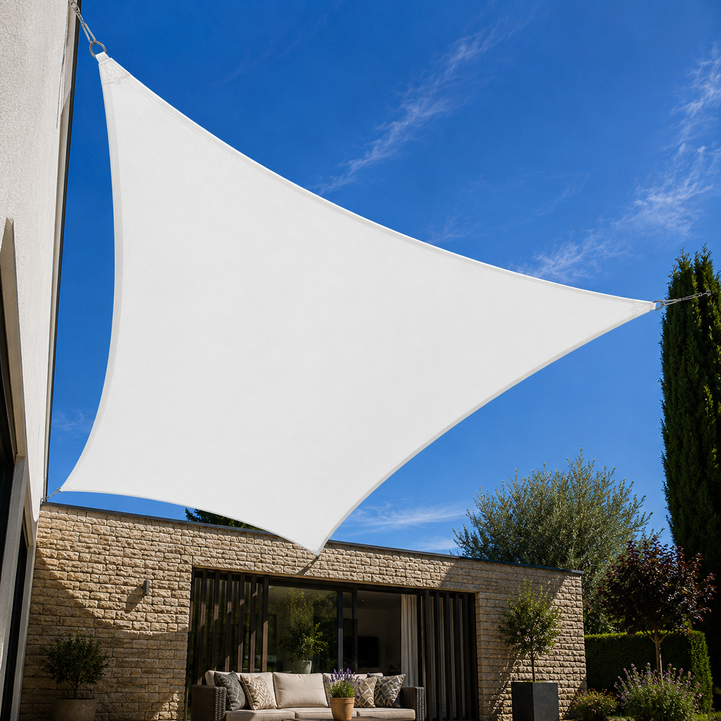 Shade Sail Large – Oxford Polyester UV Protection Outdoor Sun Shade