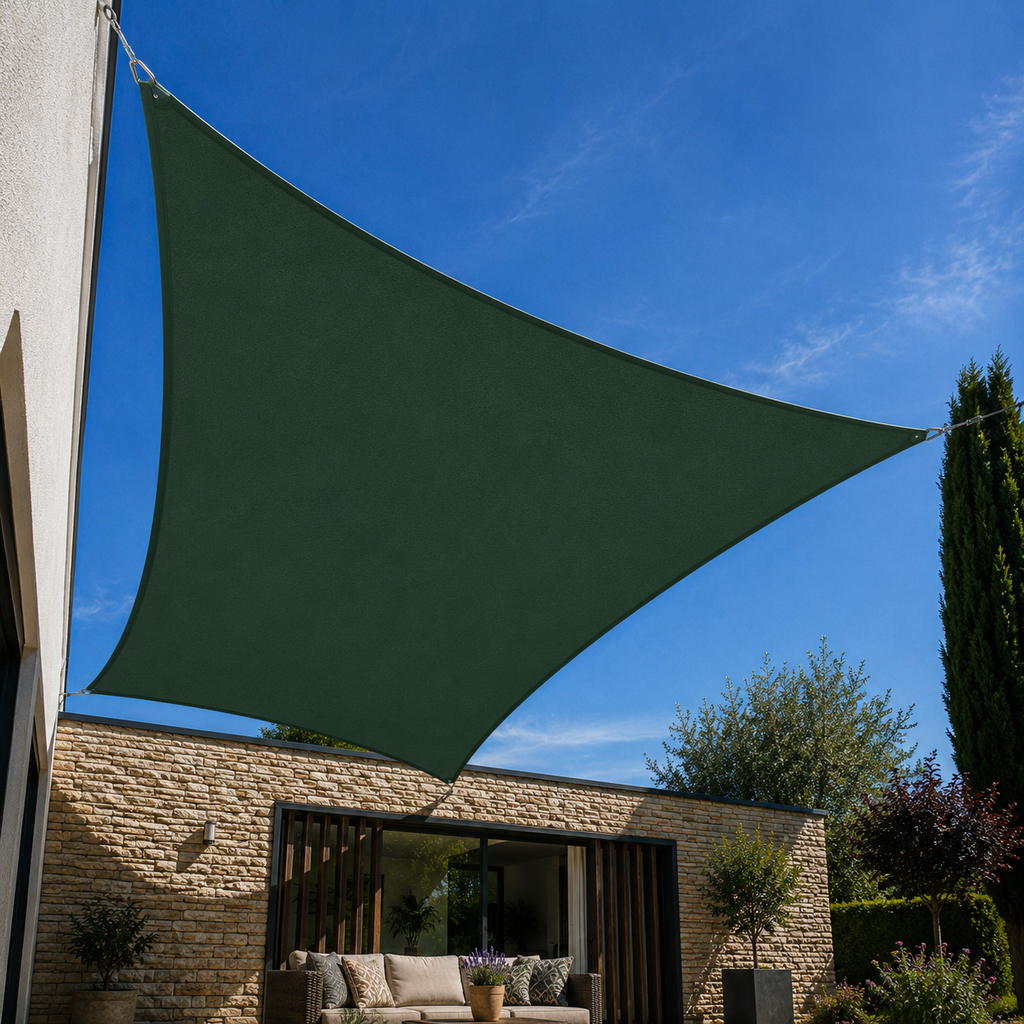 Shade Sail Large – Oxford Polyester UV Protection Outdoor Sun Shade