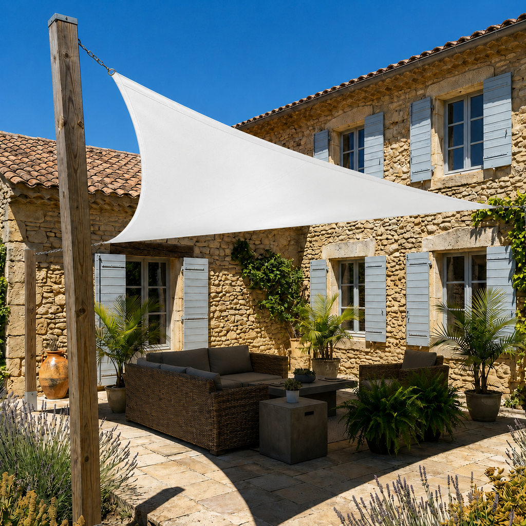 Shade Sail Triangle – Waterproof UV Protection Outdoor Oxford Polyester
