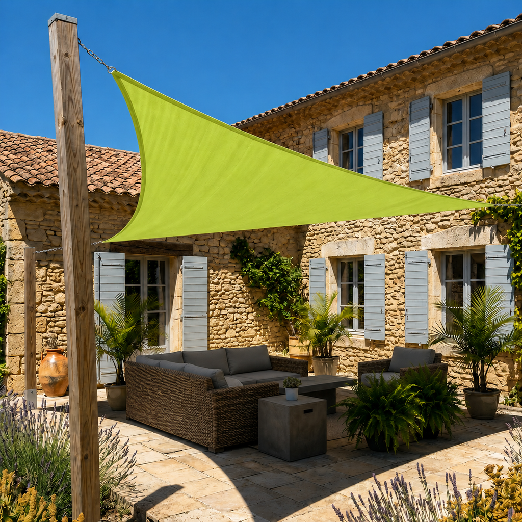 Shade Sail Triangle – Waterproof UV Protection Outdoor Oxford Polyester