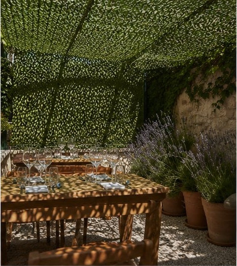 Shade Sail – Green Camouflage Netting | Reinforced Ripstop Outdoor Shade